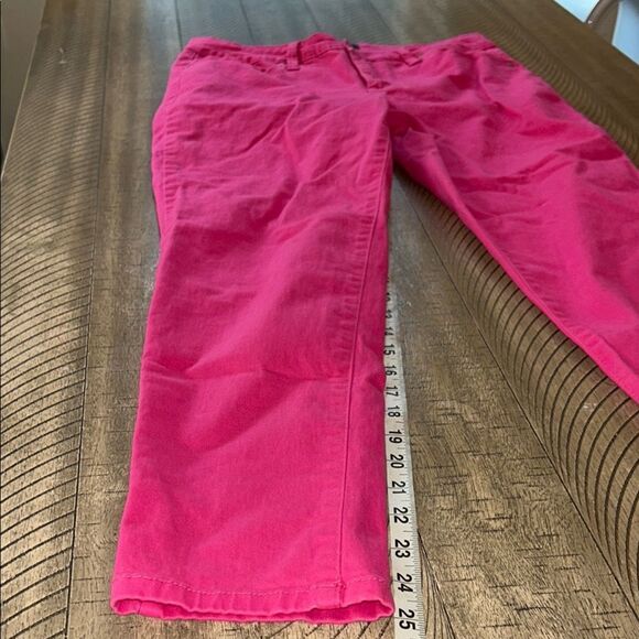 Lipstick💄Pink Charter Club’s Bristol Skinny Ankle Pink Cotton Stretch Jeans 👖 - Picture 9 of 17